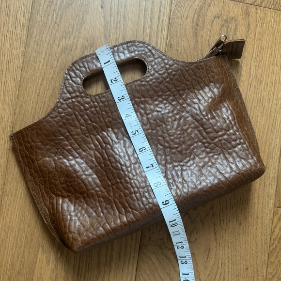 Myomy My Carry Bag - Sustainable Purses - Brown Leather - NWOT - Picture 6 of 11